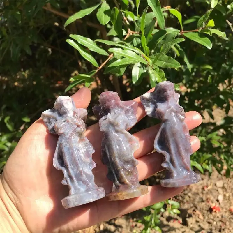 

1 шт. искусственный ангел, резные кристаллы, восстанавливающий камень рейки, счастливое ремесло, украшение для дома, комнаты, стола, подарок