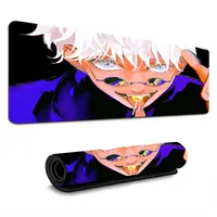 Anime Jujutsu Kaisen Gojo Satoru Itadori Yuji Large XXL Table Mat Student Mousepad Gamer Computer Keyboard Pad Games Pad 2