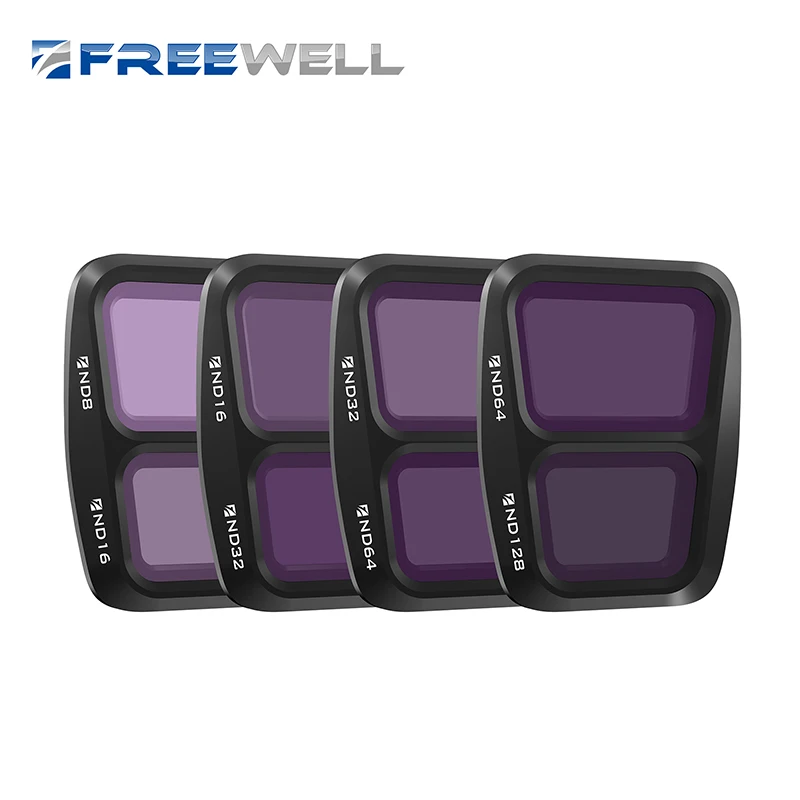 Concept Drone Split ND Filter 4-Pack Kit for DJI Air 3 ND8/ND16/ND32/ND64 and ND