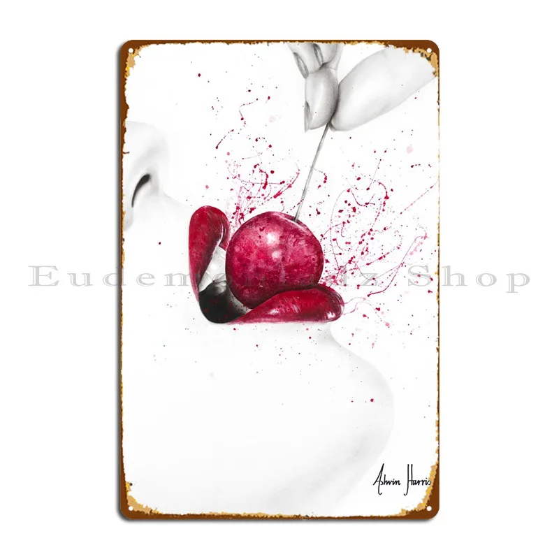 

Little Sweet Cherry Metal Signs Rusty Customize Club Custom Cinema Tin Sign Poster