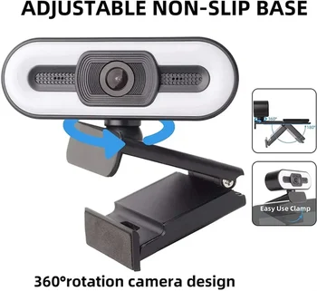 Portable 4K Autofocus Webcam 5