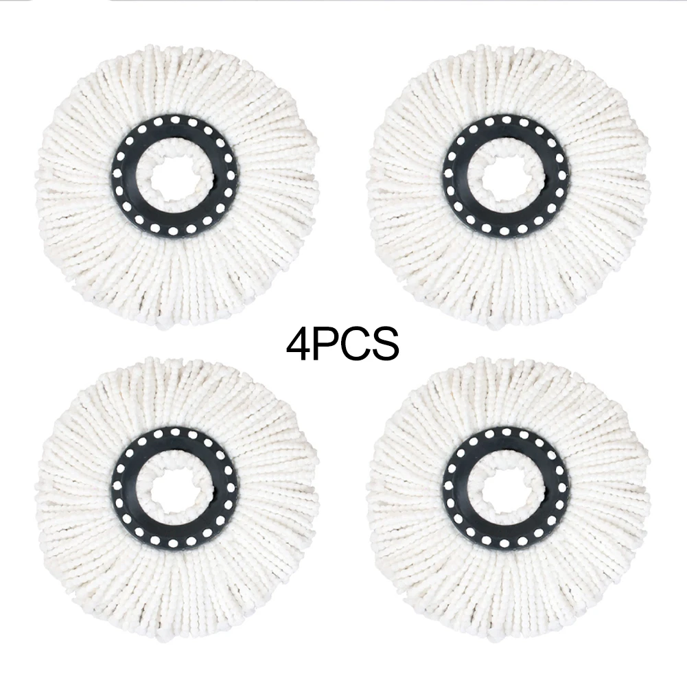 4PcsSpinMopHeadsForTBT02CedarEasyWringMopStandardSize