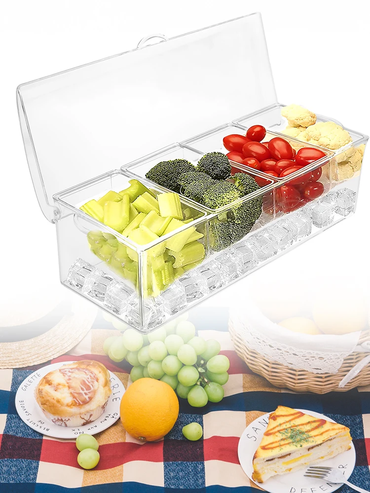 Kitchen Clear Seasoning Box Storage Container Condiment Jars Acrylic Seasoning Box with Cover Fruit Container Condiment Tray storage box,kitchen storage box,seasoning jar,seasoning storage container