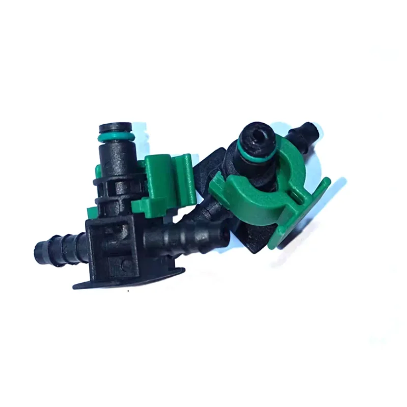 Two-wa-y L Shape Oil Return Joint 1PCS For Jia-ngling Ford New All-shuntu Ruiou V348 Fuel Injector