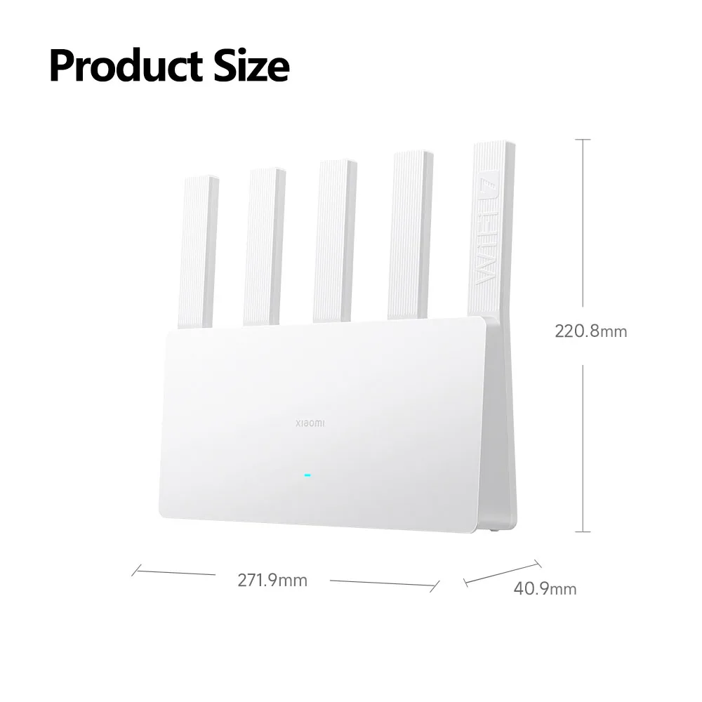 Xiaomi-roteador sem Fio Be5000 2.5g Wifi Grupo Mesh Ghz 5ghz Banda Dupla Mlo Funciona com Aplicativo Mijia Mihome - Imagem 6