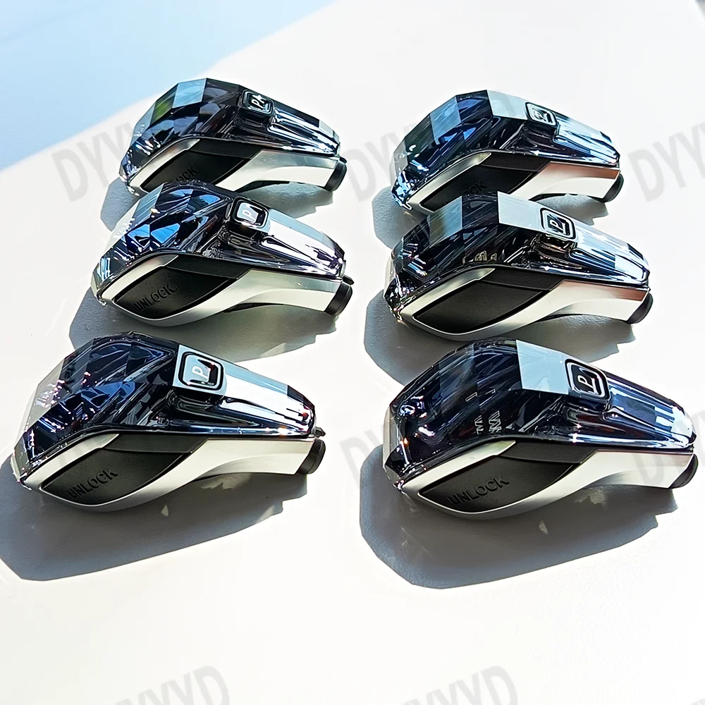 3-pieces set Crystal Gear Shift Knob Lever 3 4 8 Series X3 X4 X5 X6 X7 Z4 I4 G26