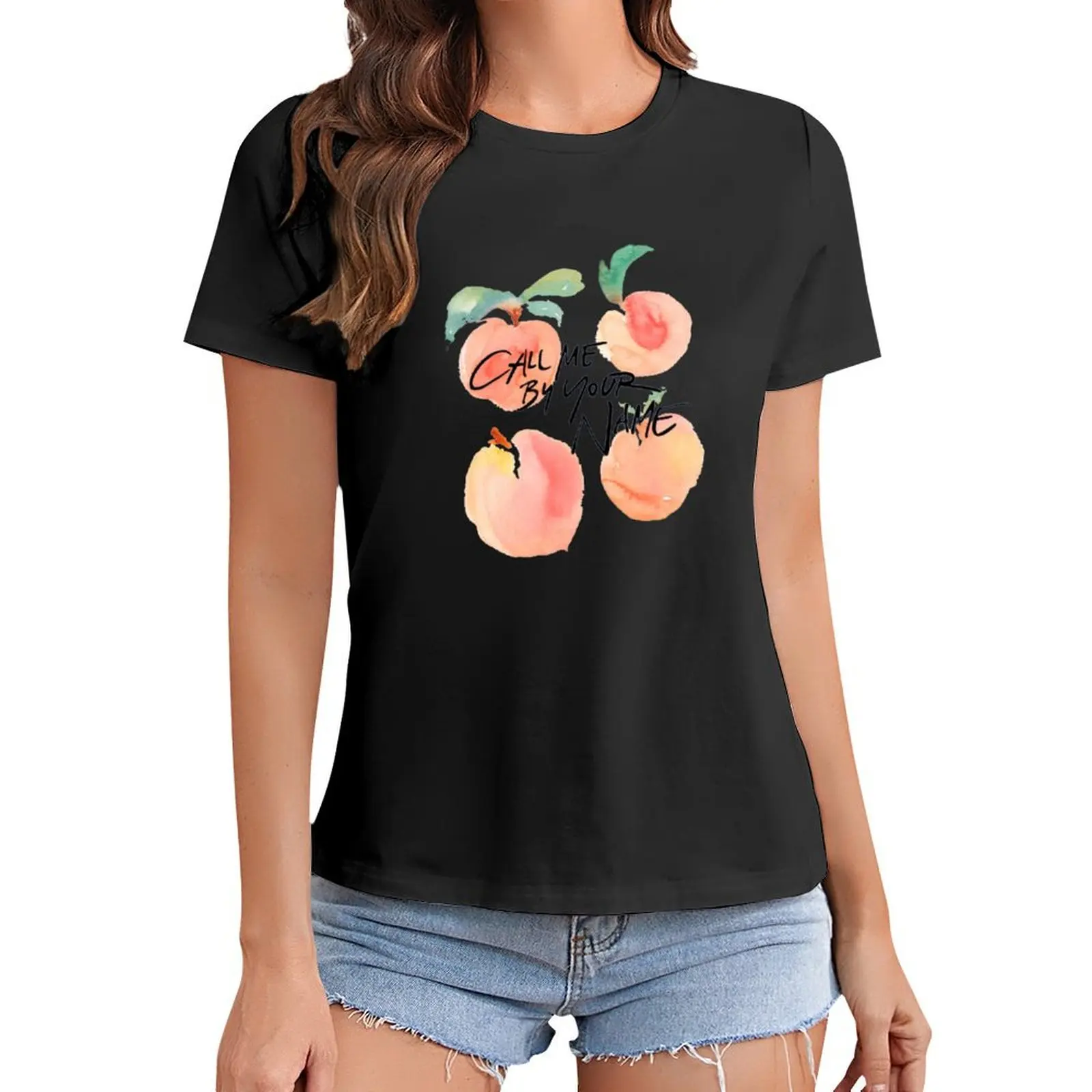 

Call Me By Your Name - Peaches T-Shirt tees blanks heavyweights hippie clothes Women tops