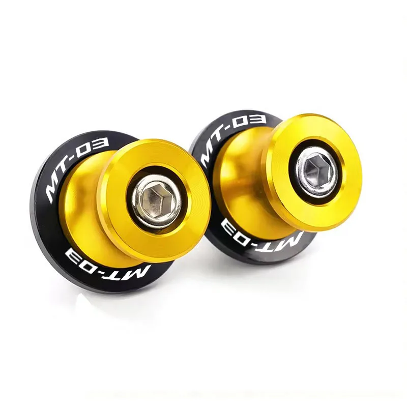 6MM Swingarm Spools Sliders Stand Screws - Premium Motorcycle Accessories
