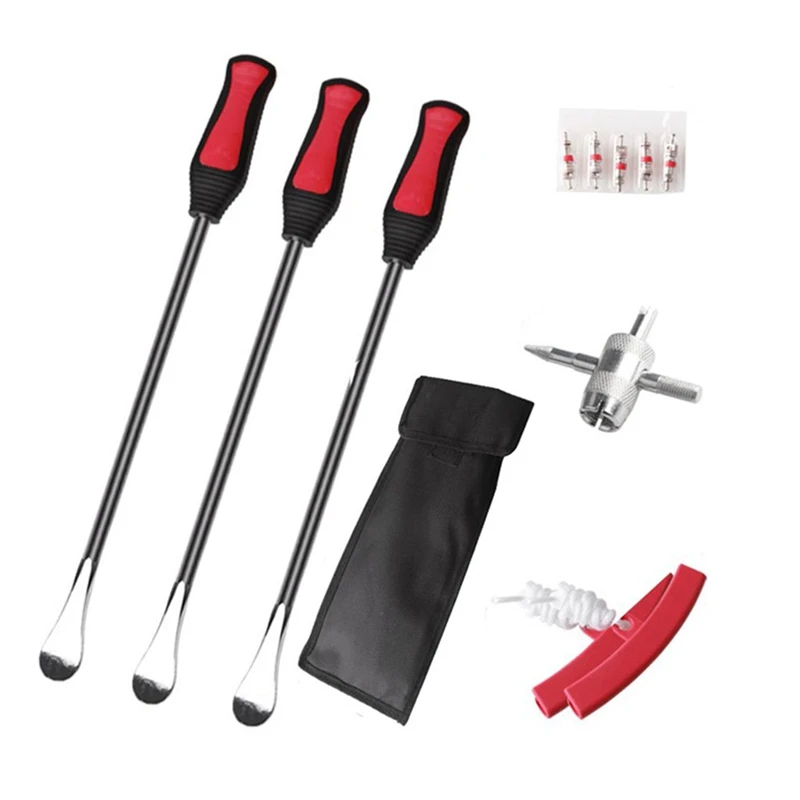 375Mm Auto Spoon Tire Kit Changing Lever Tools Tire Spoon Crowbar Tool Heavy Duty Motorcycle