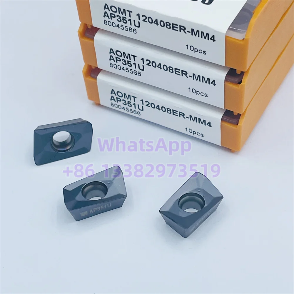 

AOMT120408ER-MM4 AP351U Milling Carbide Insert AOMT Inserts