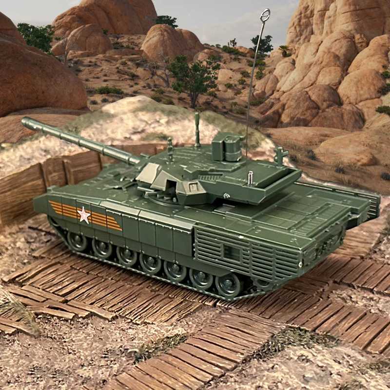 1/72 Military Armored Vehicle Heavy Tank Self-Propelled Gun 4D Puzzle Assembly Toy