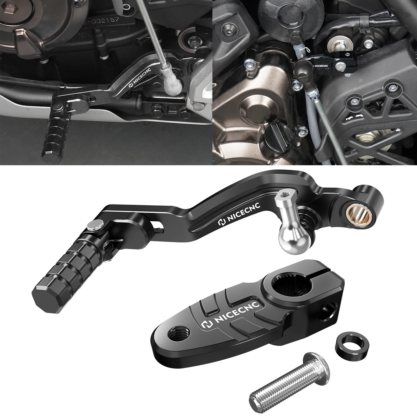 Gear Shifter Lever Tip Motorcycle Gear Shift Lever for Yamaha Tenere 700 XTZ 700 T700