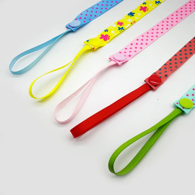 Baby Silicone Pacifier Clips Chains Personalized Safe Teething Teether Cartoon Animals Soother Nipples Handmade Feeding Holder