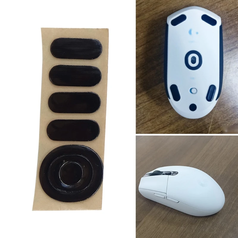 0.6mm Curve Edge Mouse Feet Mouse Skates For G304 G305 1 Set mouse skates
