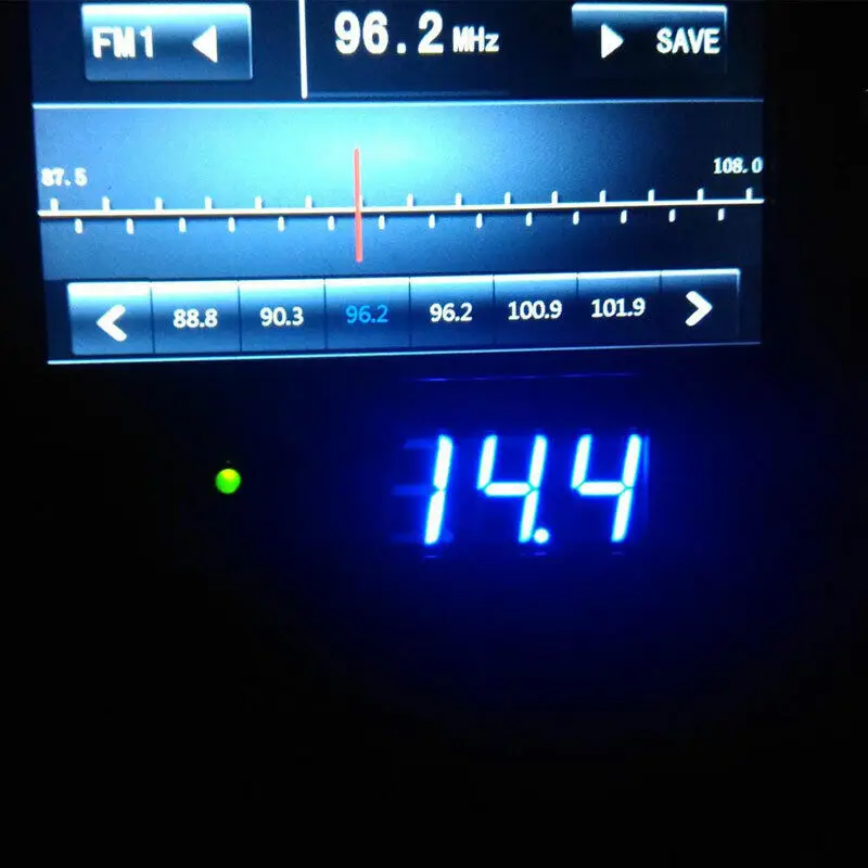 DC4.5V-30V Waterproof Digital Voltmeter Car Boat Motorcycle 0.56inch LED Display thumbnail 8