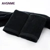 Professional Customized LOGO 100%Cotton Black bath towel Hand Towel Embroidery Name Personalized Towel Gift for Friends Family 4