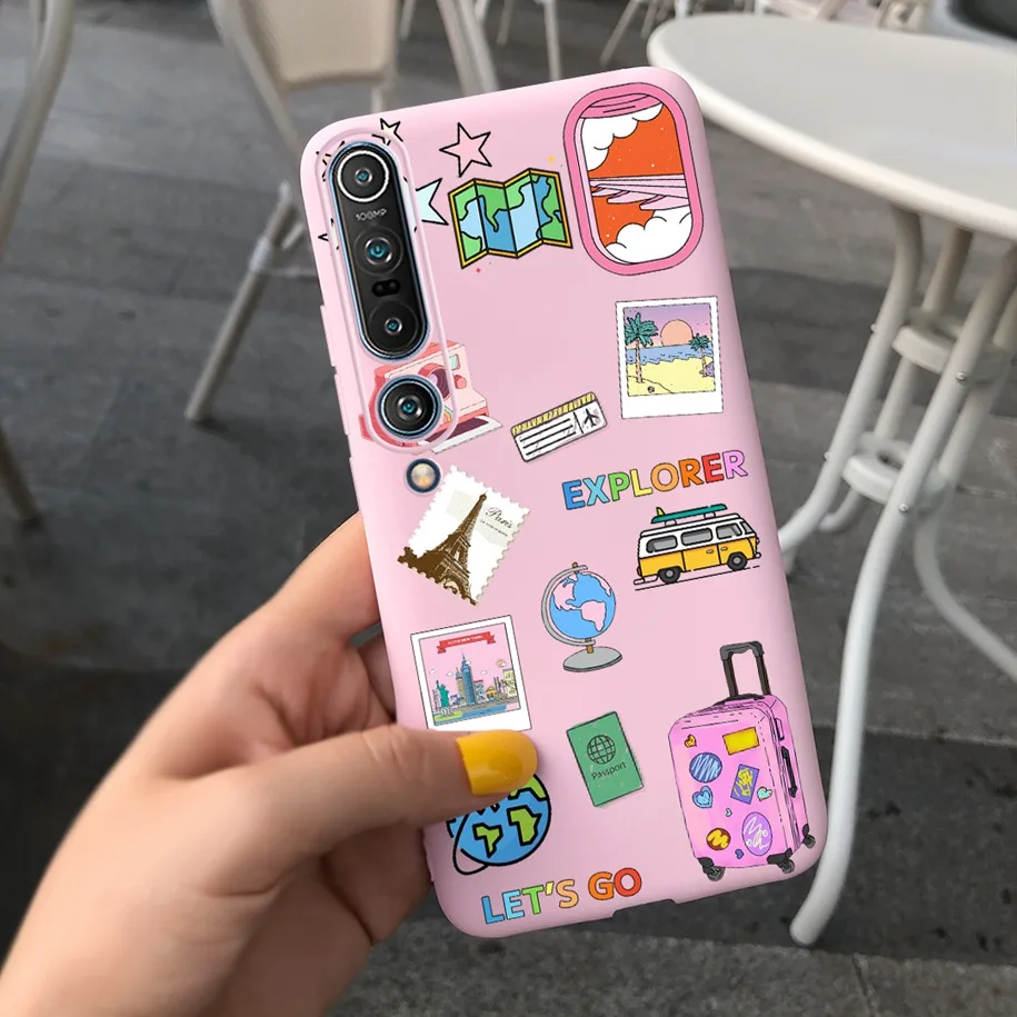 Stylish Flower Girls Slim Soft Silicone Phone Case Cover