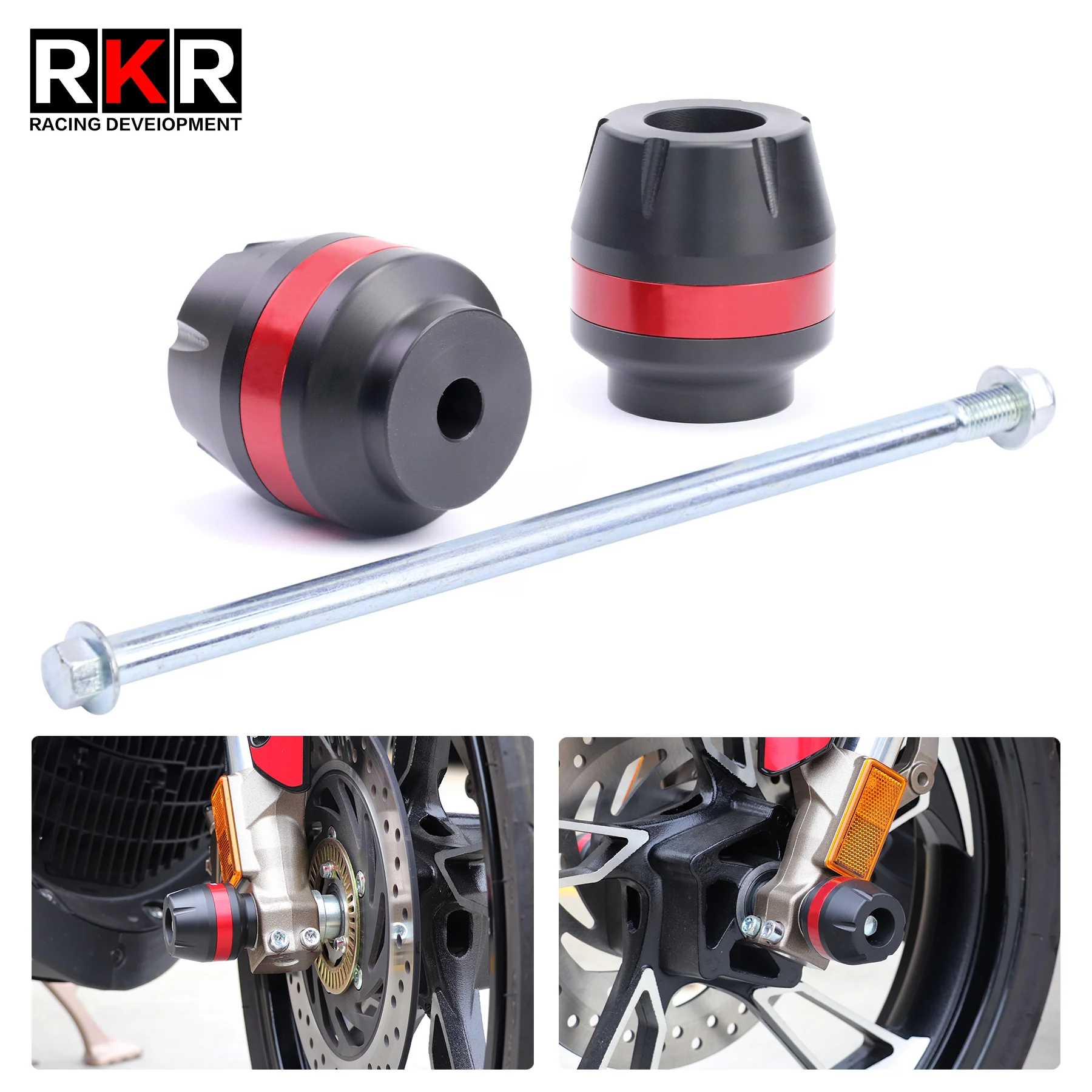 

Motorcycle Front Wheel Axle Fork Slider Crash Pad Falling Protection Cup for ZONTES 310M 310R 310T 310V 310X 350D 350E 350M 150D