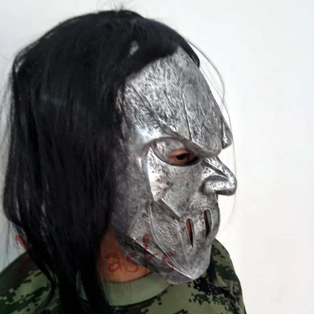 Lipknot mask Mick costume Latex Corey Taylor masks Dulex DJ Star Cosplay Halloween Costume accessori mascara hat toys man