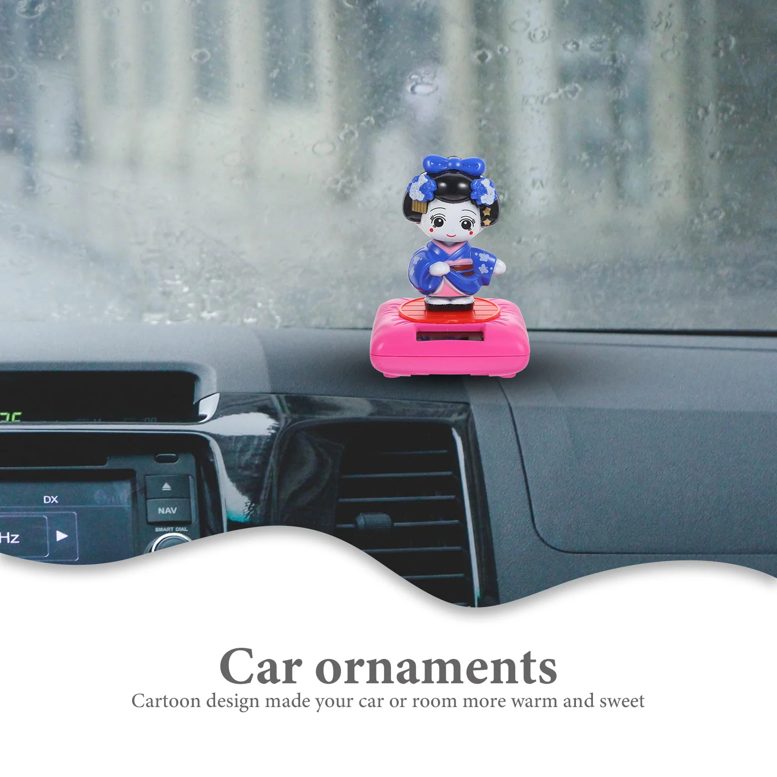 Japanese Solar Kimono Doll Ornament