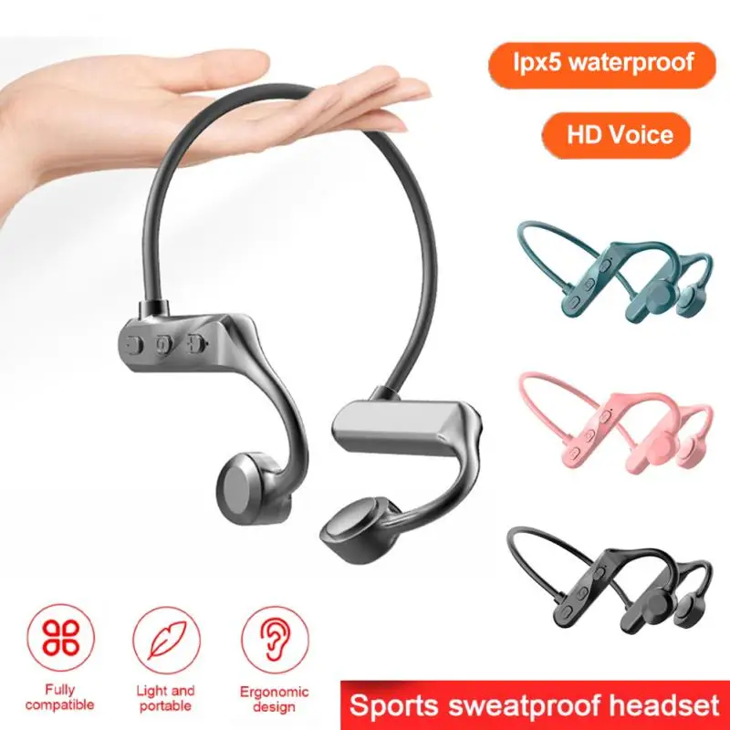 NewK69BoneConductionHeadphonesKS19BoneConductionBluetoothHeadsetEarbudsBluetooth
