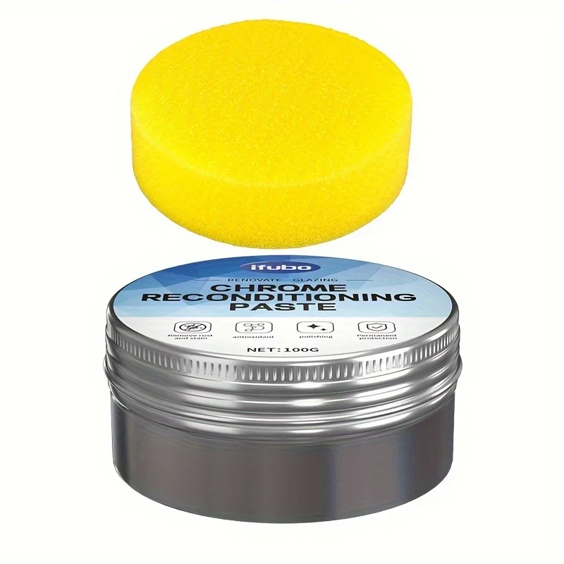 Chrome Shine Restorer for Car Windows & Metal Surfaces – Rust Remover and Polishing Paste, Removes Stains & Oxidation, Restores BEST SELLERS Chrome Shine Restorer for Car Windows & Metal Surfaces – Rust Remover and Polishing Paste, Removes Stains & Oxidation, Restores BEST SELLERS