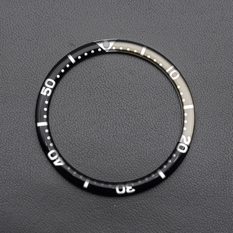 Premium 38x31.5 mm Resin and Aluminum Watch Bezel Insert