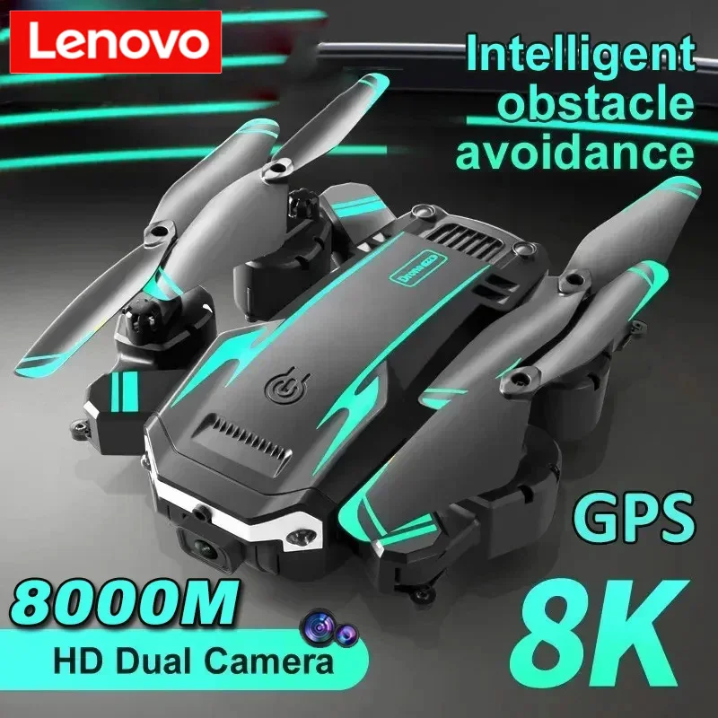레노버 G6 드론 8K GPS 전문 HD 항공 사진 퀄리티 카메라, 전방향 장애물 회피 RC 쿼드로터 장난감
