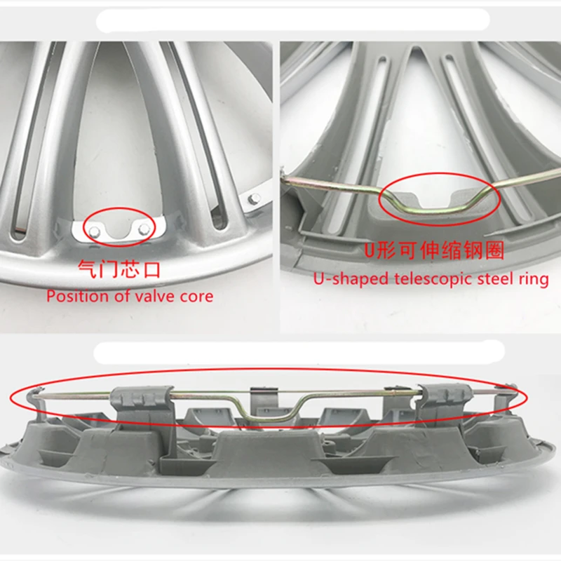 4pcs/set Car Accessories Hubcap 14 inches 15 16 13 12 14 inch wheel caps Car supplies Rim tire 15 tire caps cover