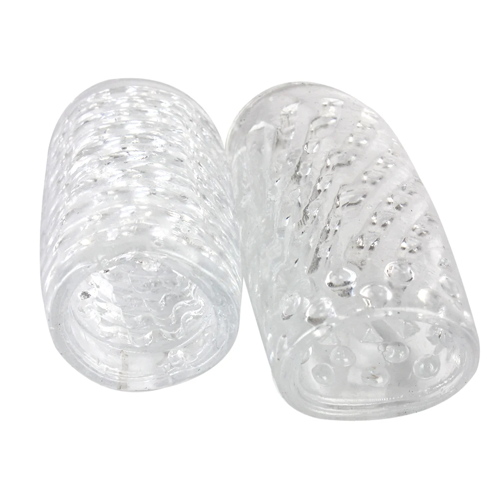 Male Masturbator Cup Soft Tpe Glans Trainer For Delay Exercise_voghion.com