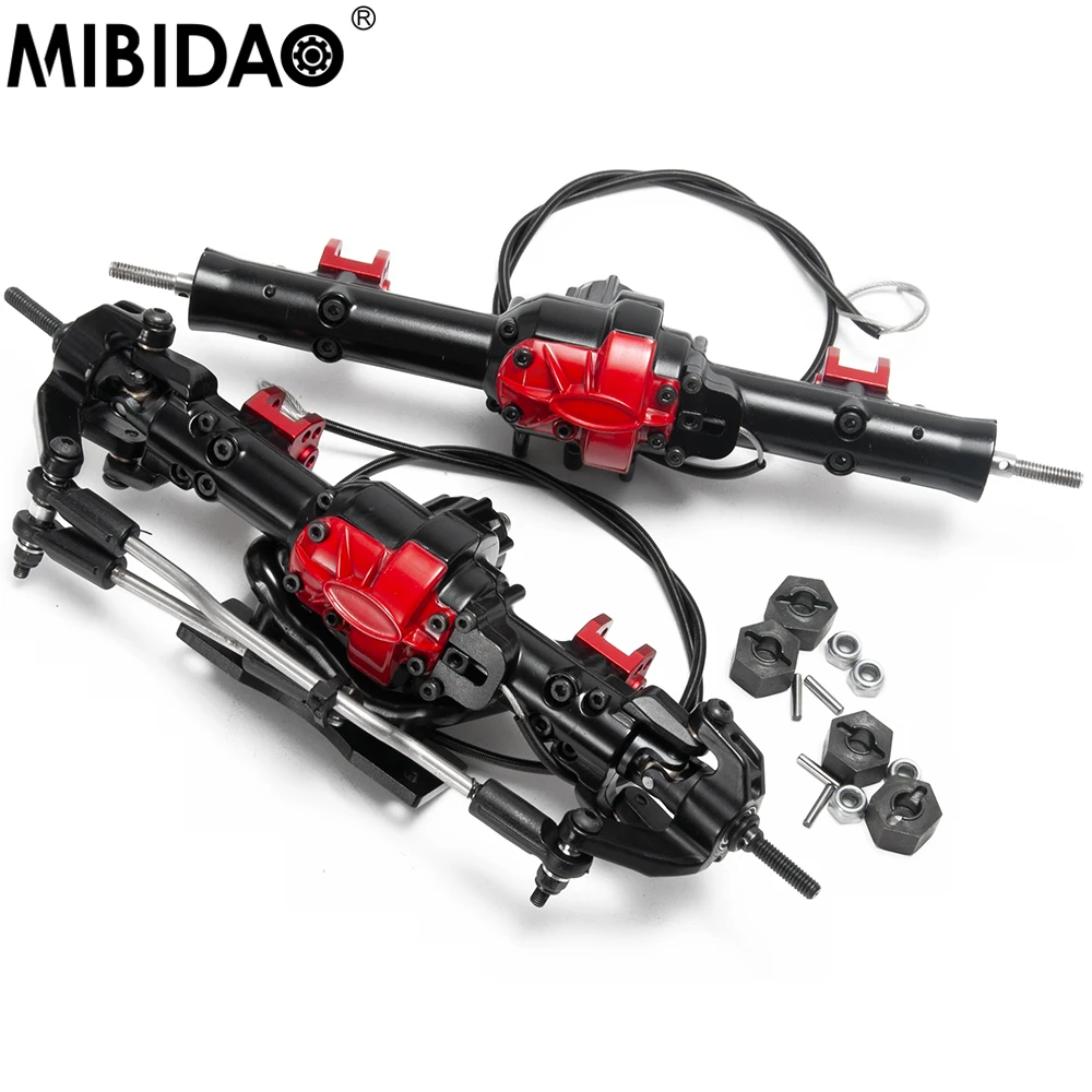 Assale Anteriore In Lega Per RC 1/10 – Compatibile SCX10, D90, RC4WD, CC01