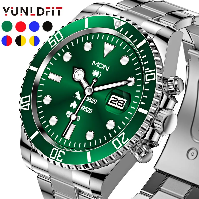 

Smartwatch For Rolex Watch Men AW12 Smart Watch For Men Women’s Wristwatch Connected Watch Sports Waterproof Steel Strip