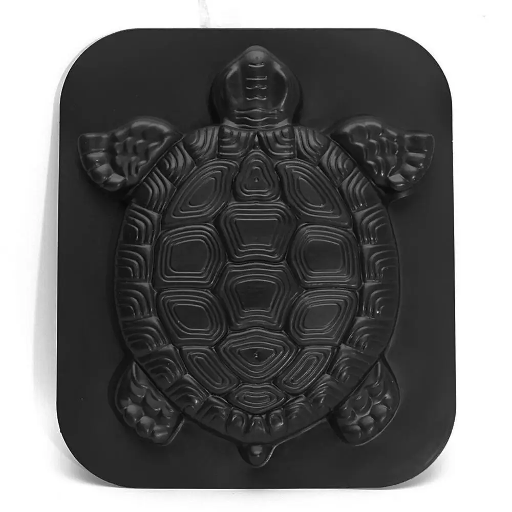 Landscape Stone Tortoise Mold Turtle Mold Simulation Turtle Shaped Garden Path Pavement Stepping Stone Maker Mould Brick