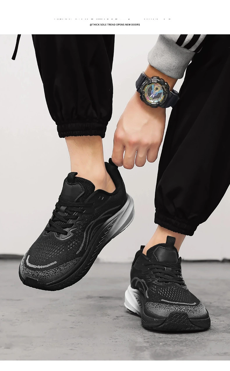 2025 Mens Running Shoes Breathable Lightweight Non-Slip Durable Comfortable Soft Casual Outdoor Big Men Sports Training Barefoot Se76518abd30840799f967437f2554e83R