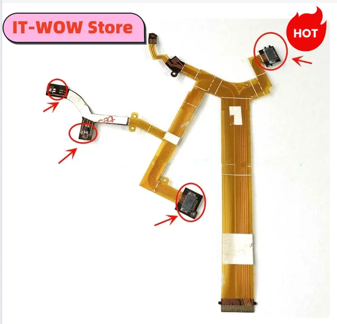 

Новинка для Fujifilm FUJI XF 16-80 мм объектив гибкий фокусный кабель гибкий XF 16-80 запасная часть (с разъемом)