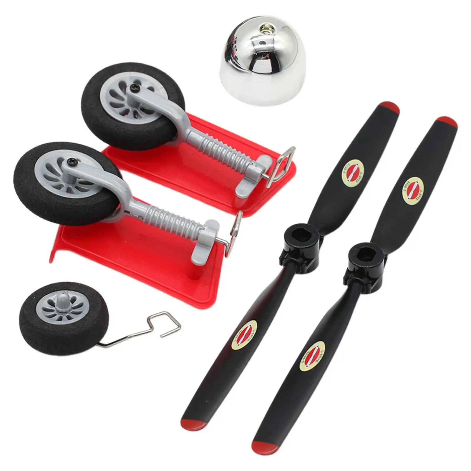 Kit complet de remplacement avec train principal et hélices pour avion RC WLtoys XK A300