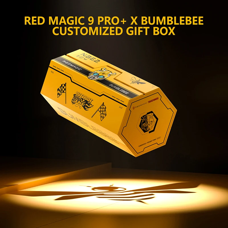 スマートフォン本体 Redmagic 9 Pro+16/512 bumblebee Nubia Red Magic 9 PRO+ Bumblebee Version - 5G Gaming Phone