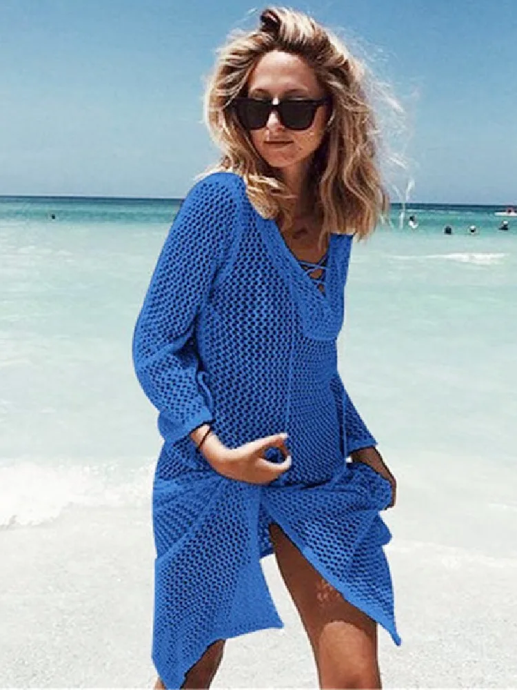 Swimming Suits For Women Long Sleeve Beach Cover Up Top Beach