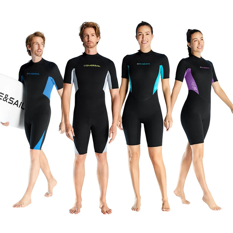 

Adult Surfing Wetsuit Thin 3mm Neoprene Diving Wetsuit Men Women Thermal Swimsuit Wetsuit Eoprene Diving Suit Size XS-XXXL