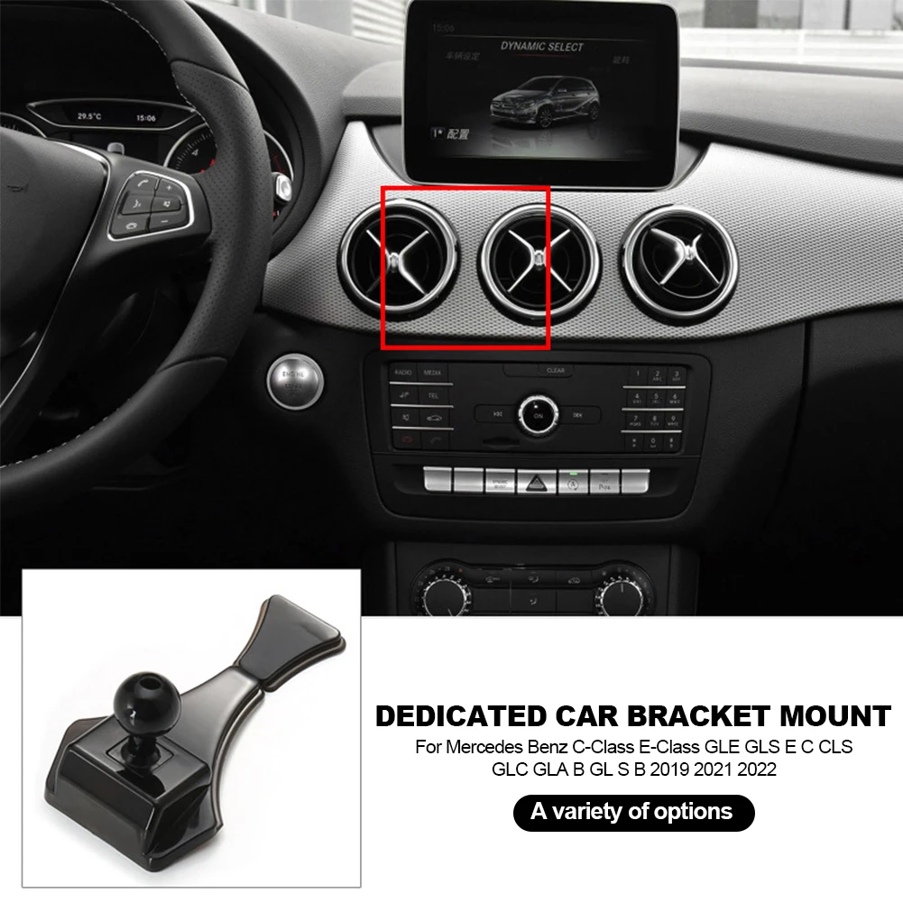 Phone Holder Stand Dedicated Mount Bracket for Mercedes Benz C-Class E-Class GLE GLS E C CLS GLC GLA B GL S B 2019 2021 2022