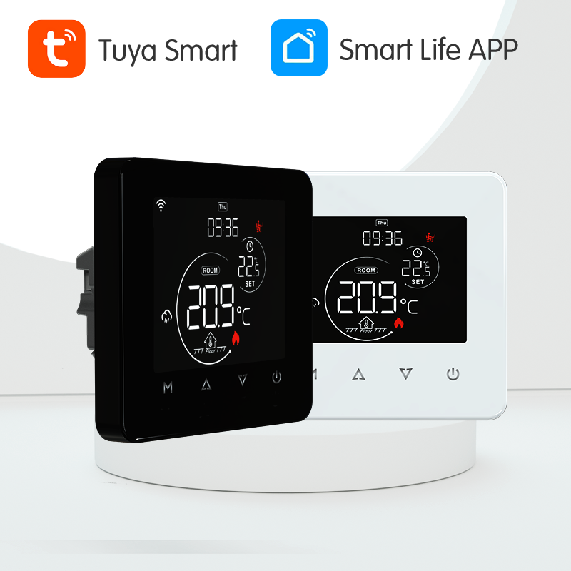 Smart Tuya WiFi Thermostat for Electric Floor Heating Water Gas Boiler Digital Temperature Remote Controller Alexa Google Home