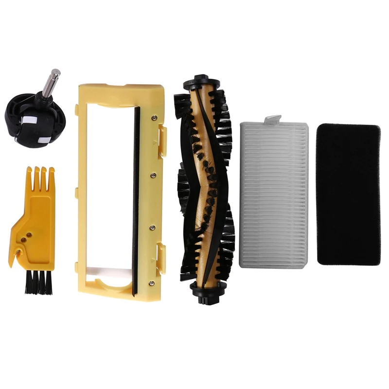 

36Pcs Side Brush Main Brush Frame Cover Caster Wheel Filter For ECOVACS DEEBOT 600 601 605 710 N79 N79S