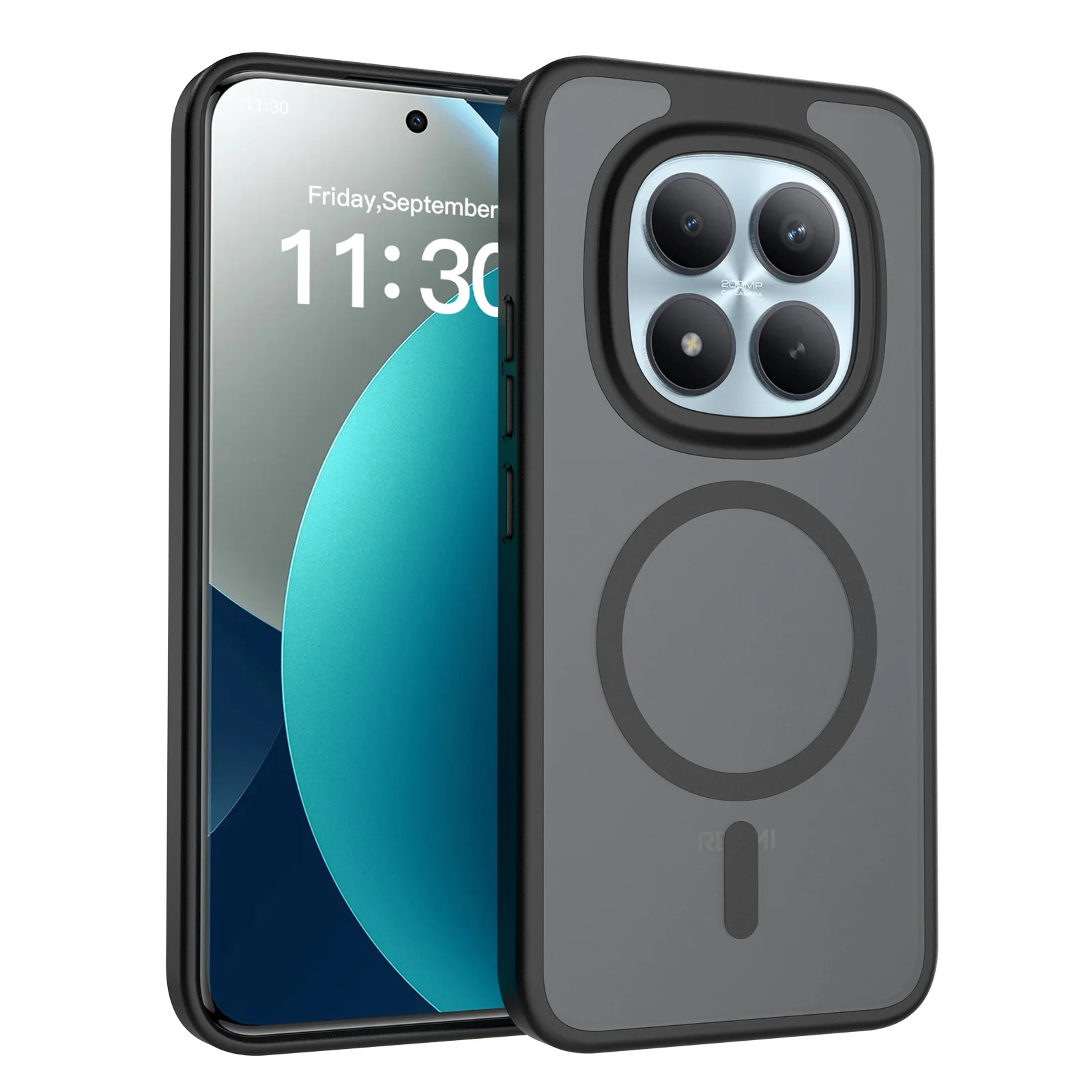 Ultra-Thin Frosted Magnetic Shockproof Case – Soft Silky Smooth Touch