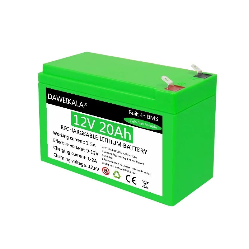 Rechargeable Battery Battery Charger 12V 18650 Battery Pack 18650 lithium rechargeable battery Solar storage Battery Electric lighting 12V 3A Charger