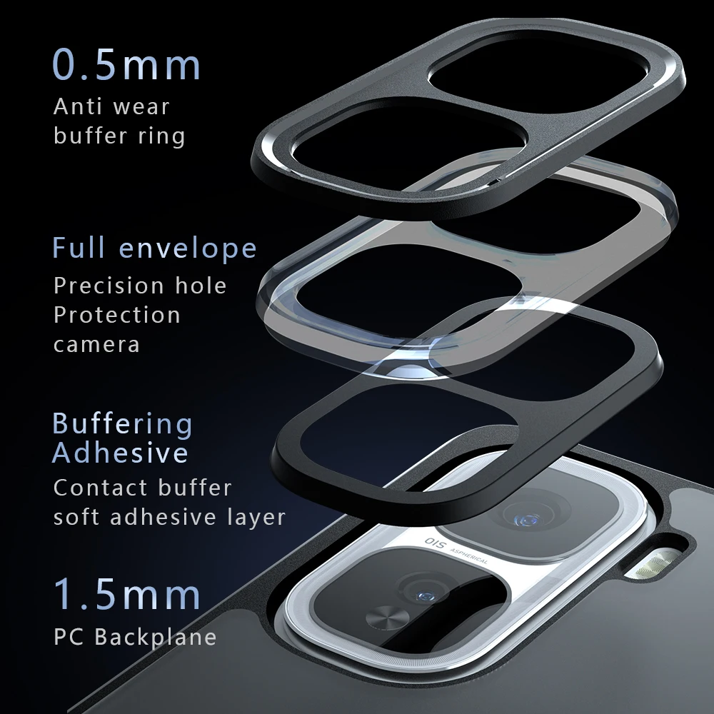 Translucent Magnetic Skin Feel Wireless Charging Back Cover Case