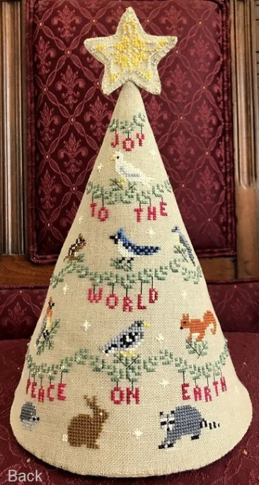 -woodland Christmas Bird 31-31 Cross Stitch Kit Aida Count Unprint Canvas Stitches Embroidery DIY Handmade Needlework