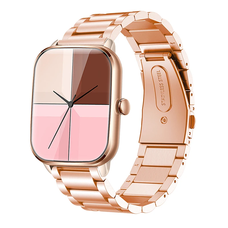 

Stainless Steel Wrist Band For Colmi C61 P30 Smart WatchBand Metal Strap For Colmi C60 P28 P20 Plus P8 Max Pro Bracelets Correa