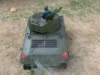 Remote Control Tank M4A3 Sherman RC Battle War Military Vehicle Metal Steel Gear Box Smoke Shooting Sound Effect Collection 2