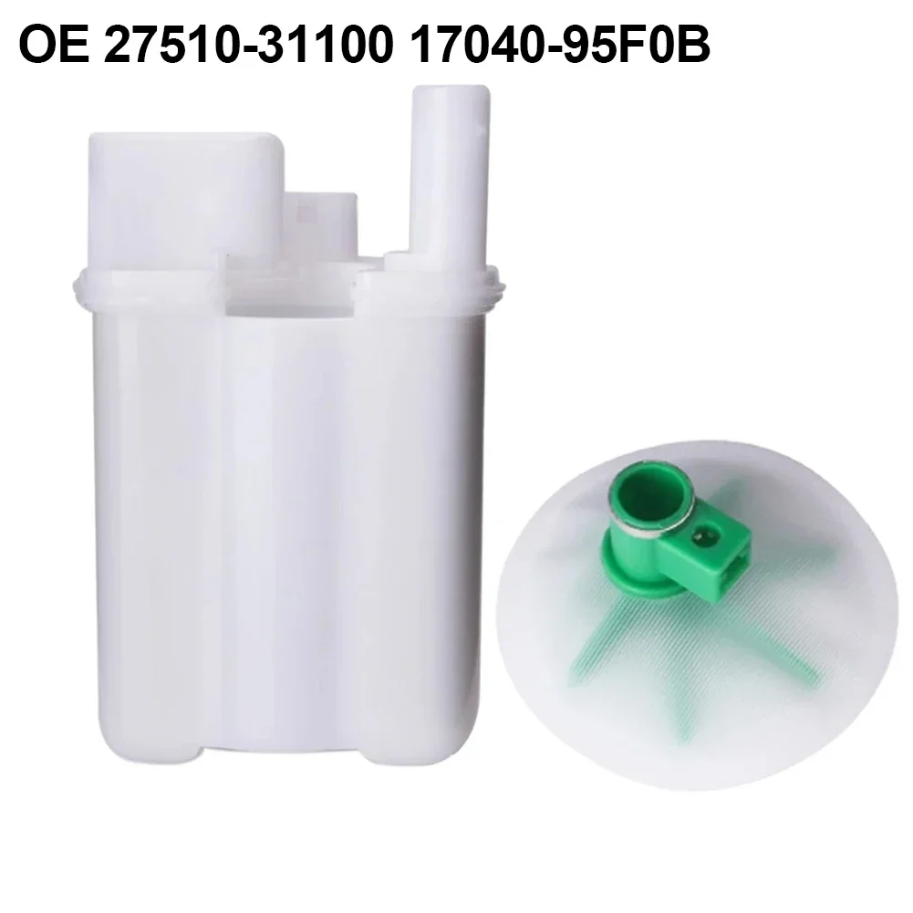 

White Plastic Fuel Pump Filter 27510-31100 17040-95F0B For Almera March 2006-2007 Accessories For Vehicles