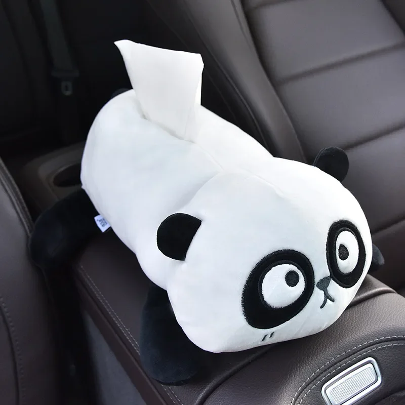thumbnail image 1 of Caja de pañuelos de papel creativa con dibujos animados para coche, caja de mano, paquete de pañuelos de papel con forma de muñeca bonita, decoraciones para el interior del coche, soporte para pañuelo, 1 of 5